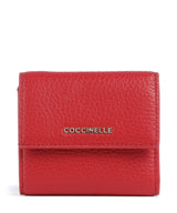 Coccinelle Metallic Soft RFID Plånbok scarlet