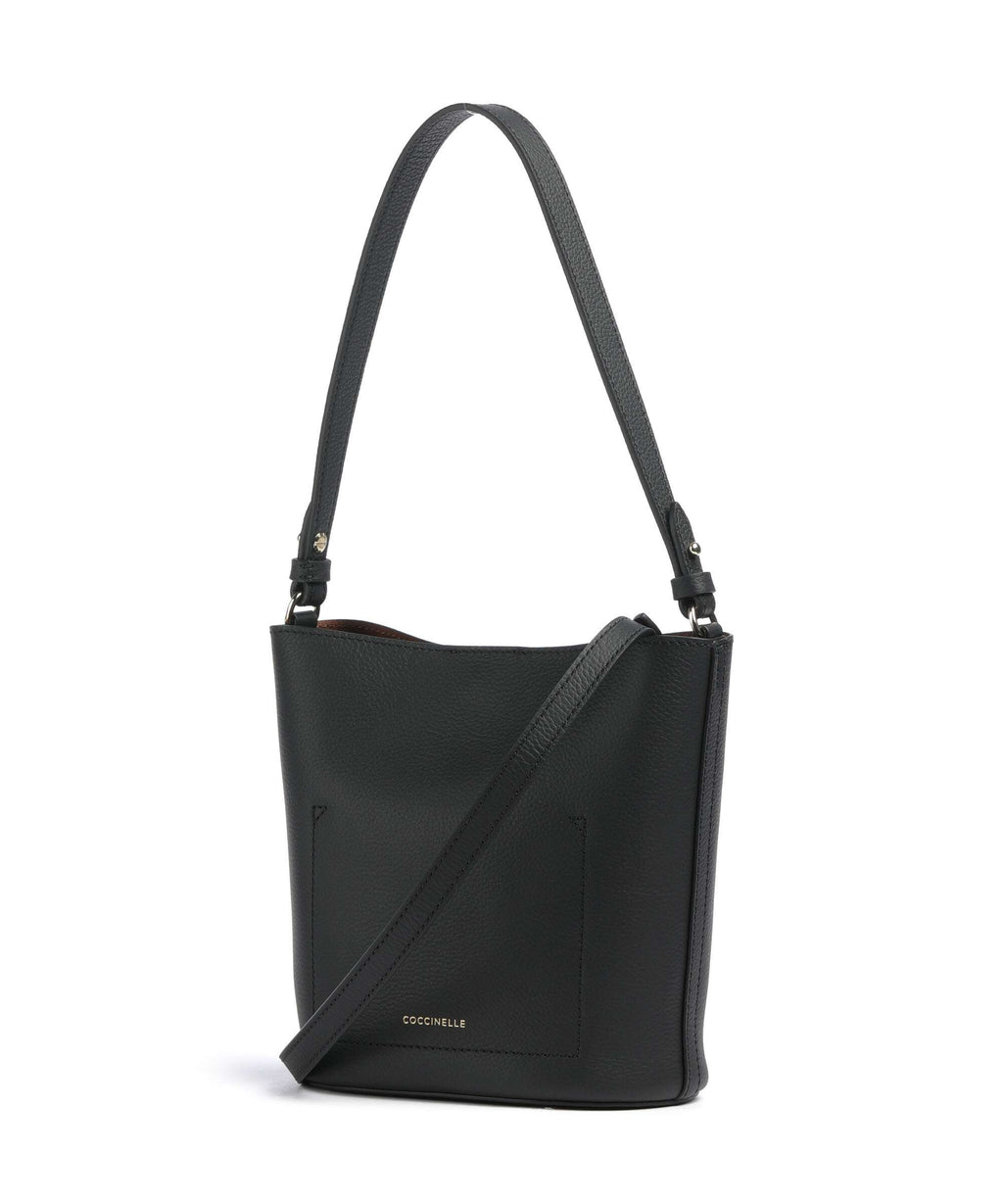 Coccinelle Nikla Bucket bag noir/cognac