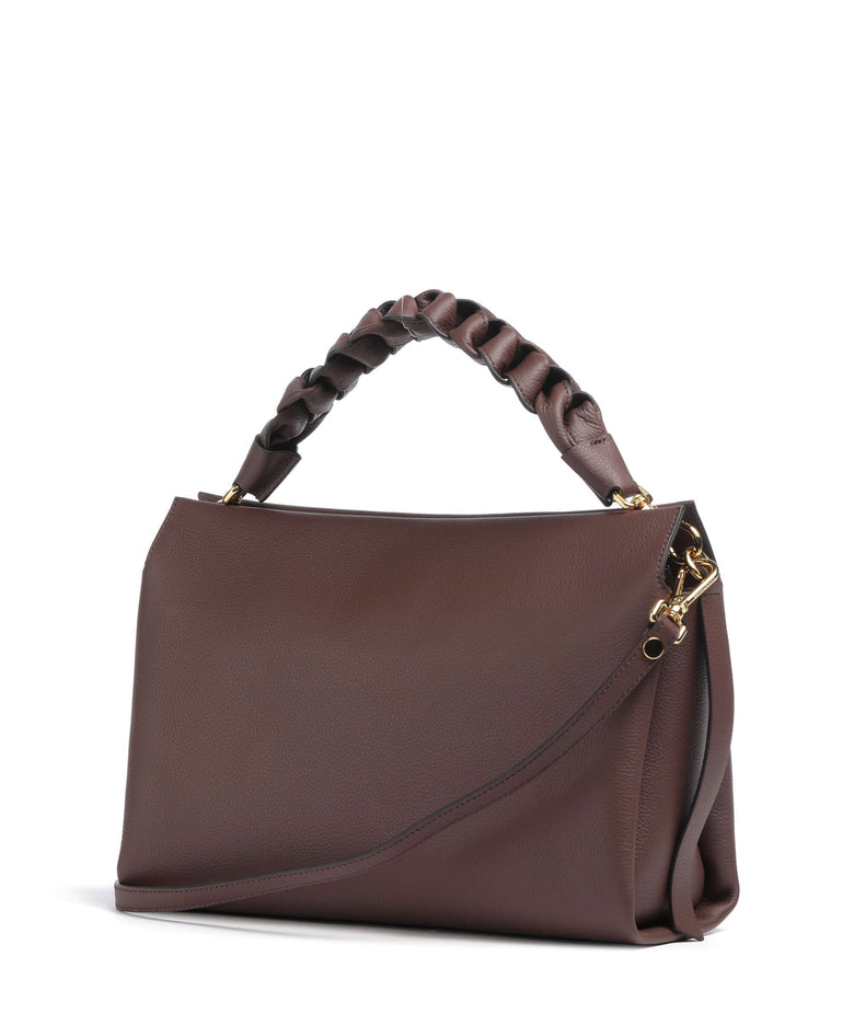 Coccinelle Boheme Grana Double Hobo bag berry/winter rose
