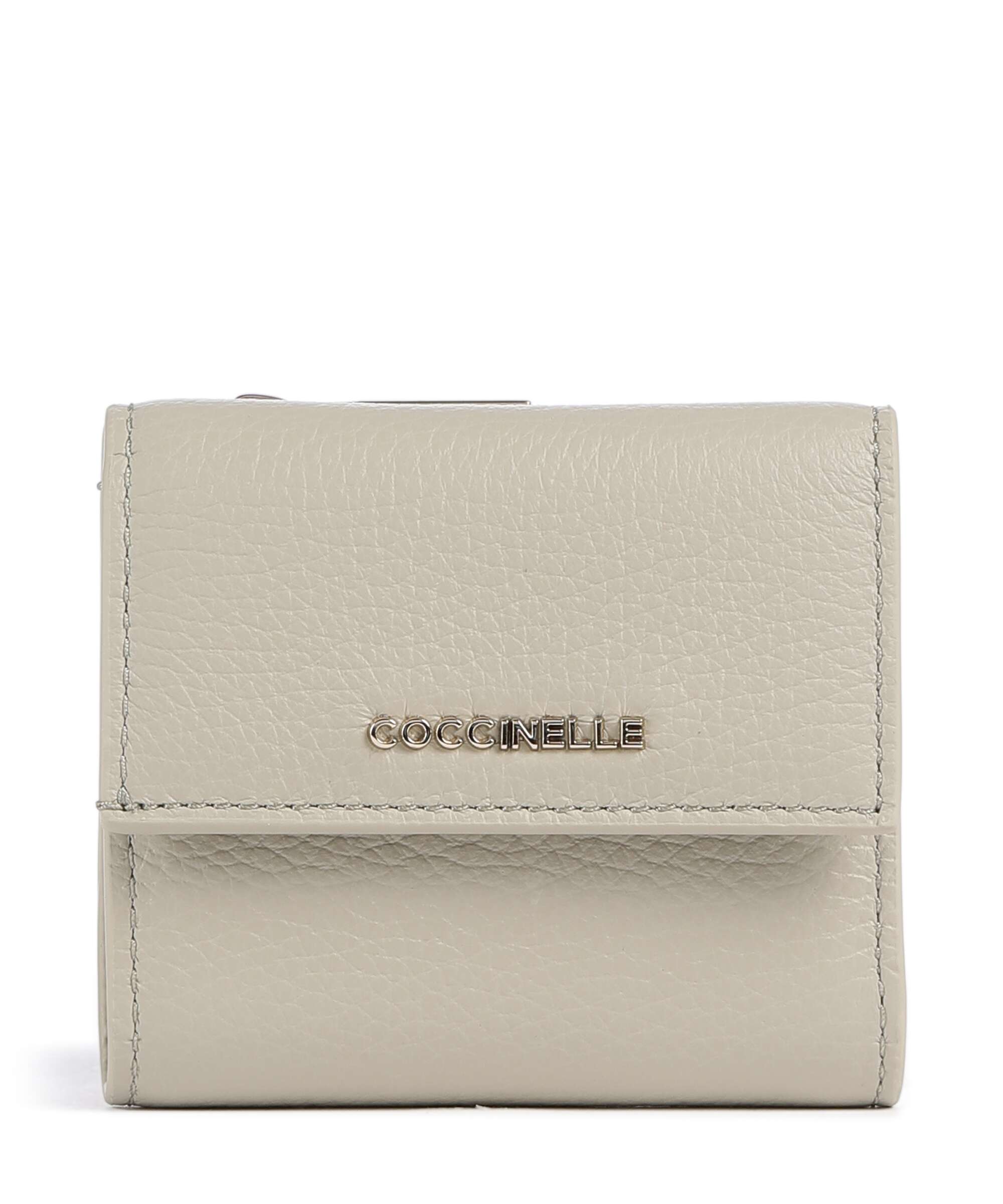 Coccinelle Metallic Soft Wallet eucalipto