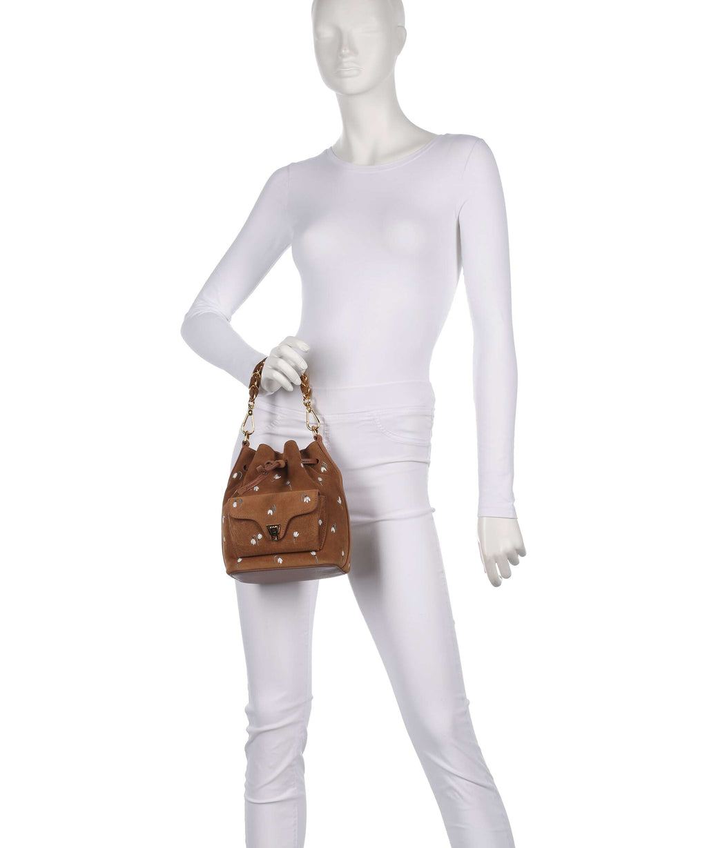 Coccinelle Beat Generation Bucket bag cognac