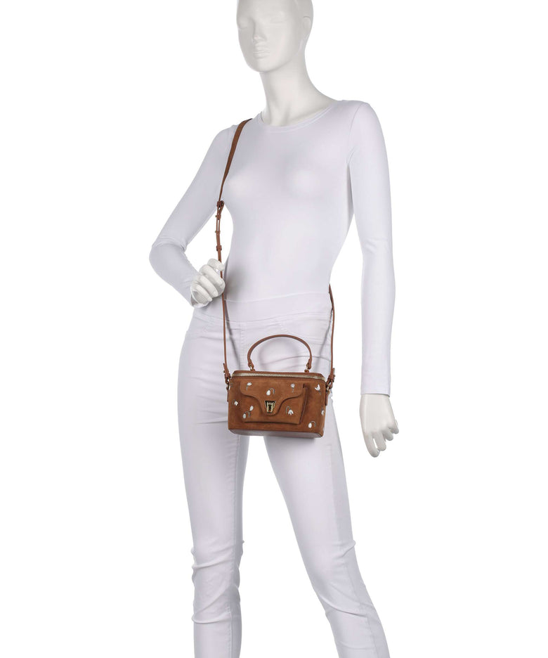 Coccinelle Beat Generation Crossbody bag cognac