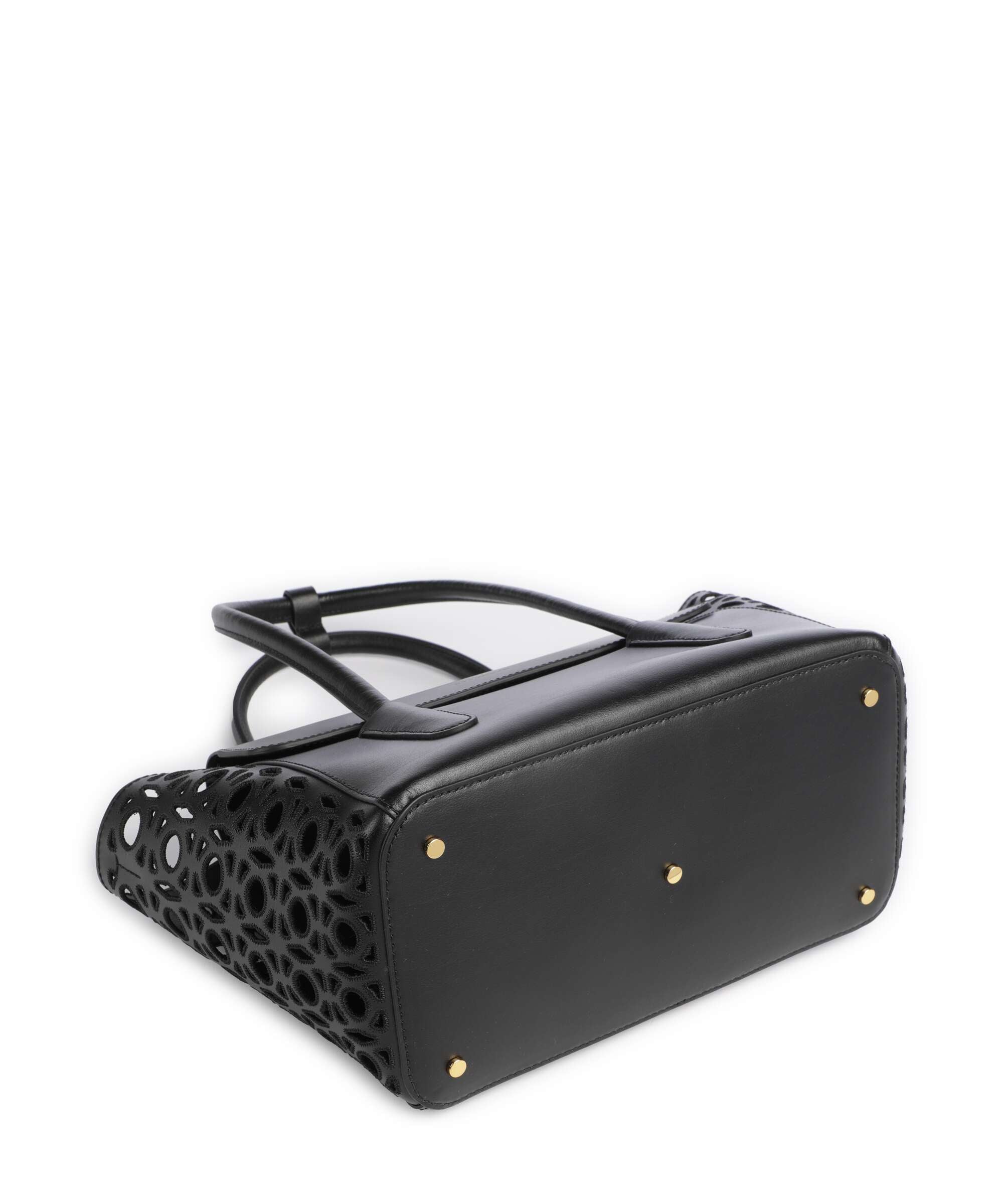 Coccinelle Beat Double Monogram Handbag noir