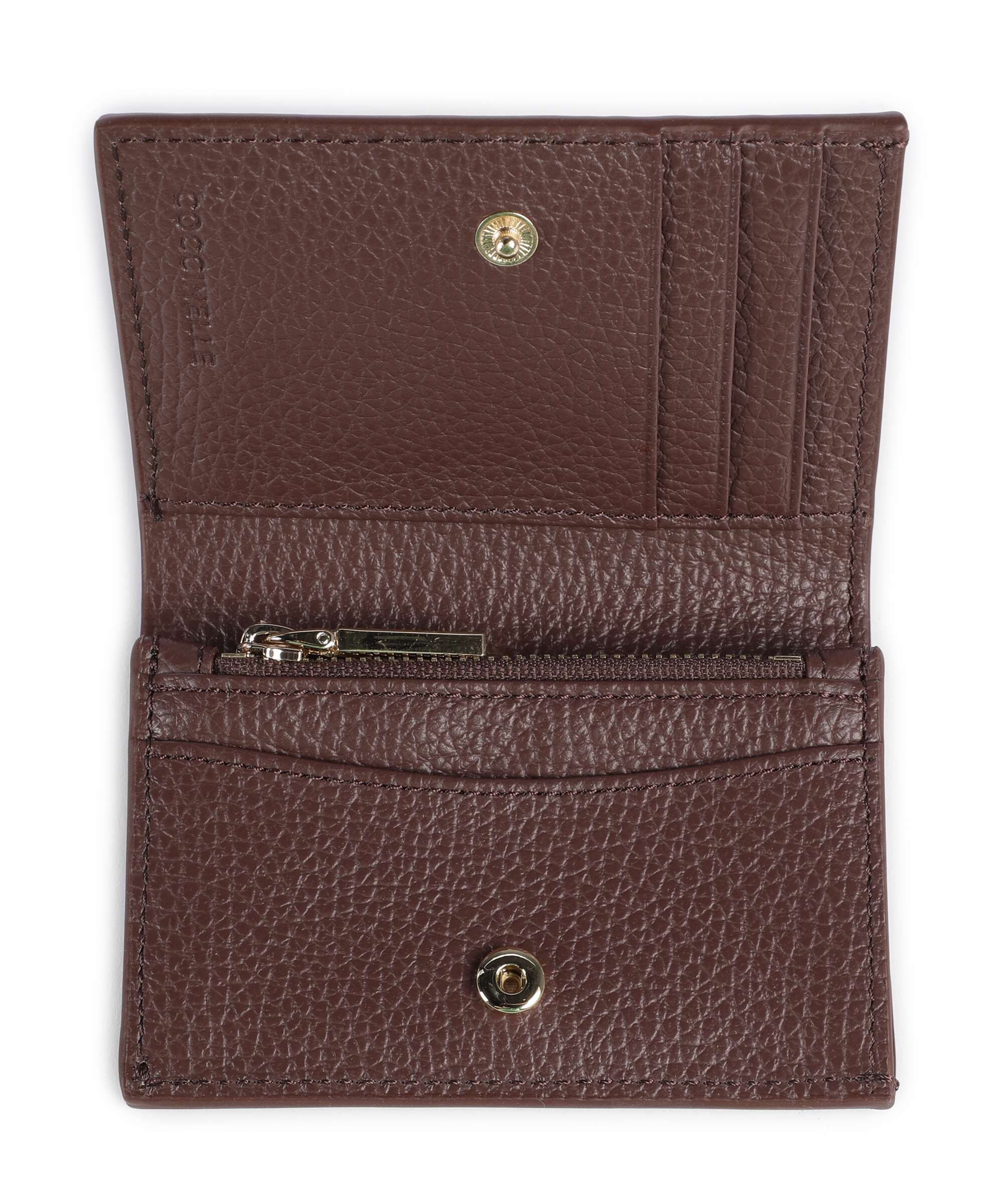 Coccinelle Metallic Soft Wallet berry