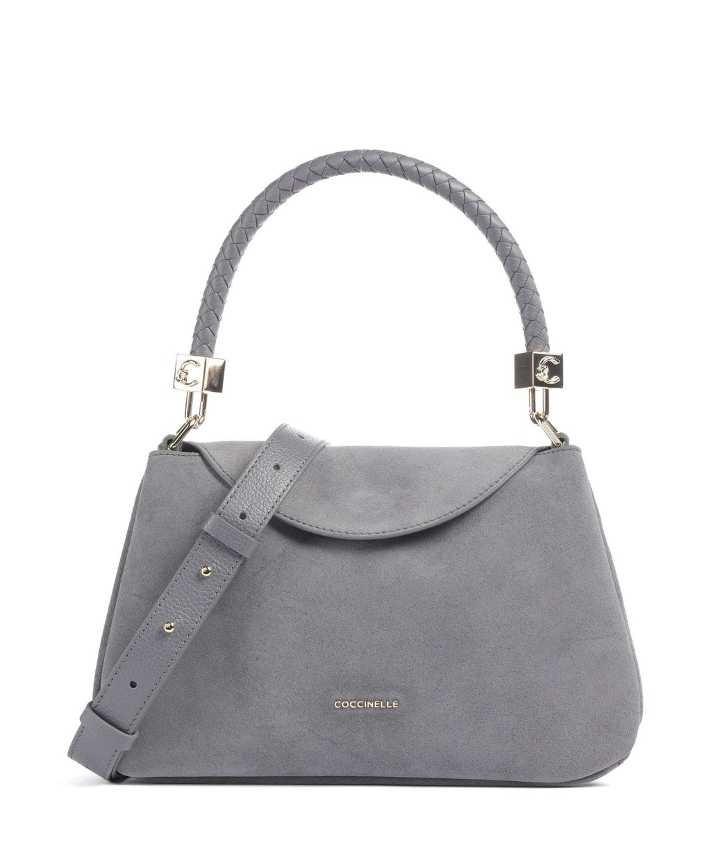 Coccinelle Tiggy Suede Shoulder bag stove