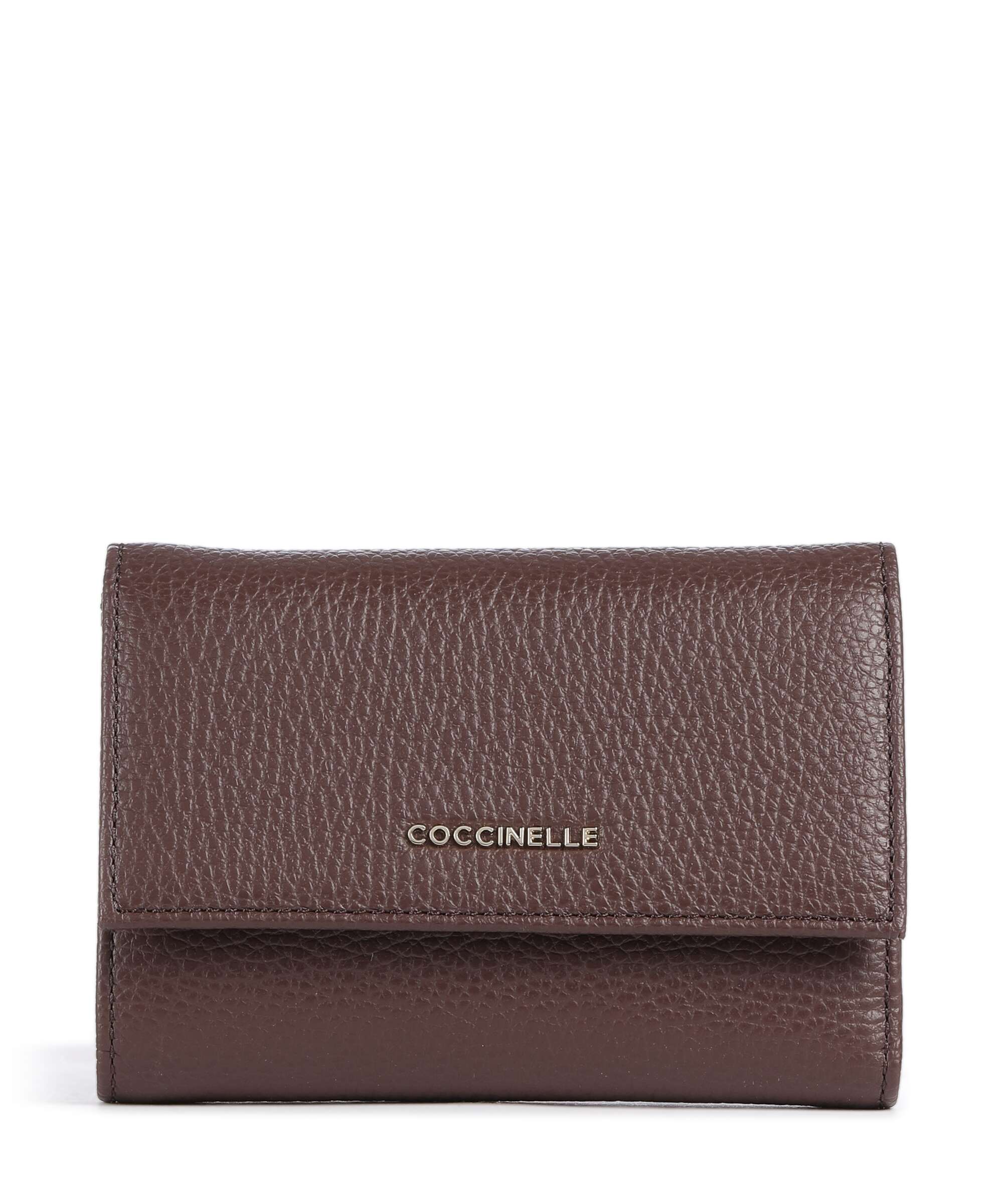 Coccinelle Metallic Soft Wallet berry