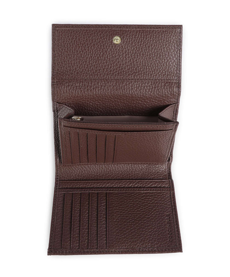 Coccinelle Metallic Soft Wallet berry