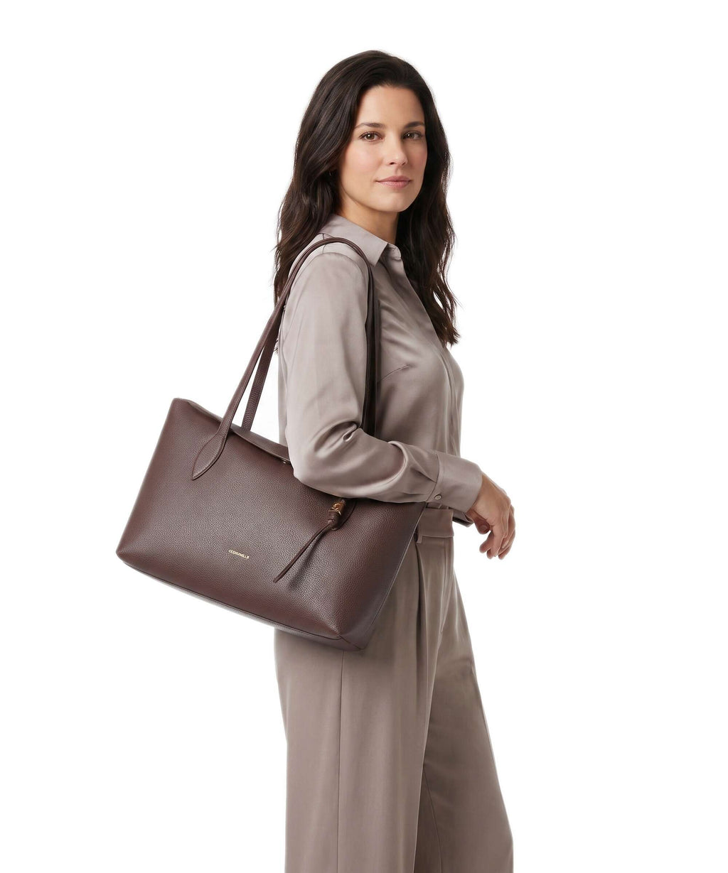 Coccinelle Thess Tote bag berry