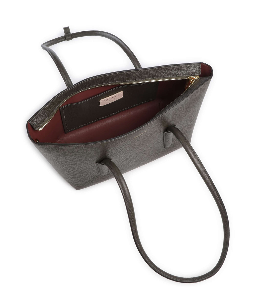 Coccinelle Beat Double Shoulder bag fango