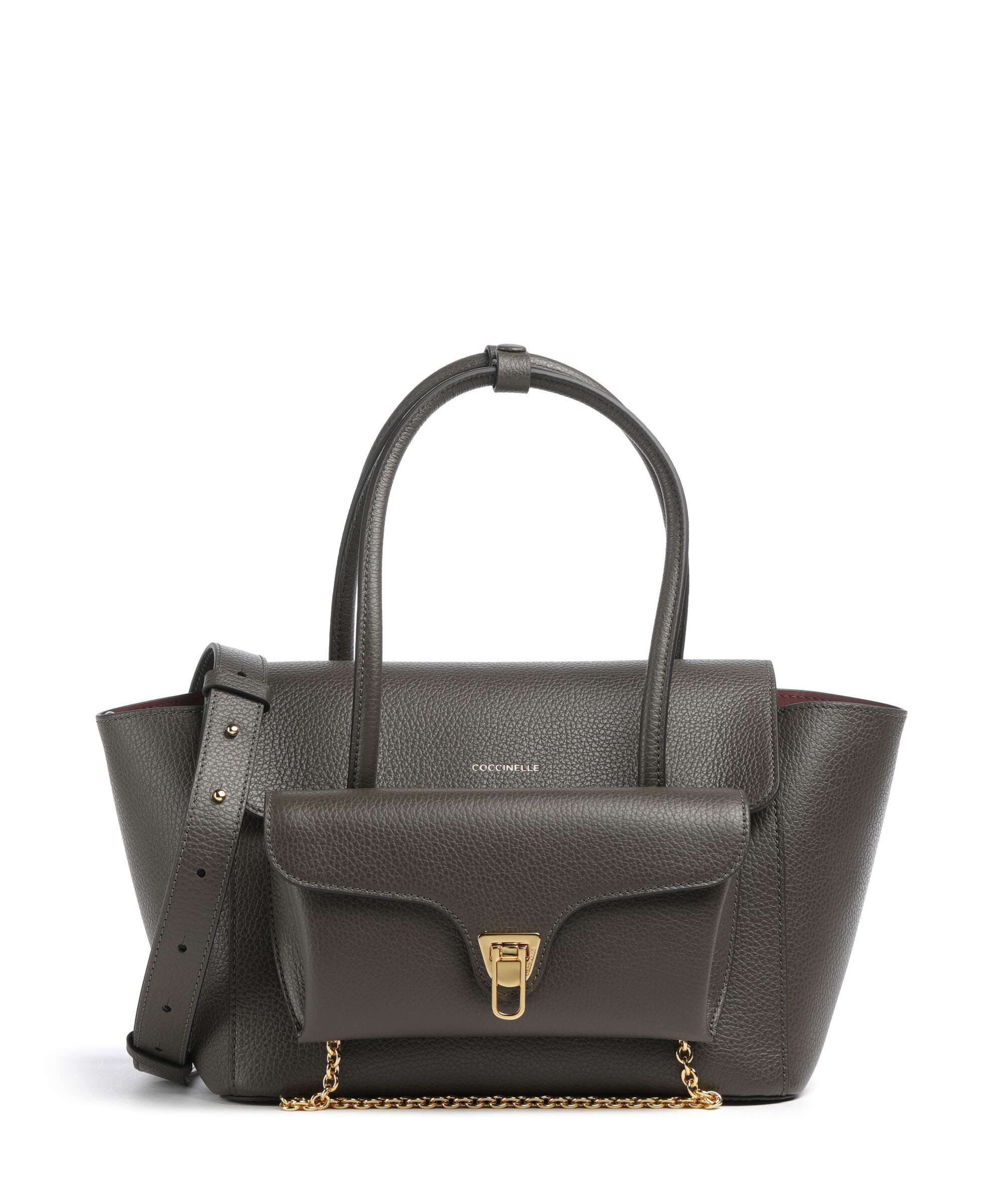 Coccinelle Beat Double Handbag fango