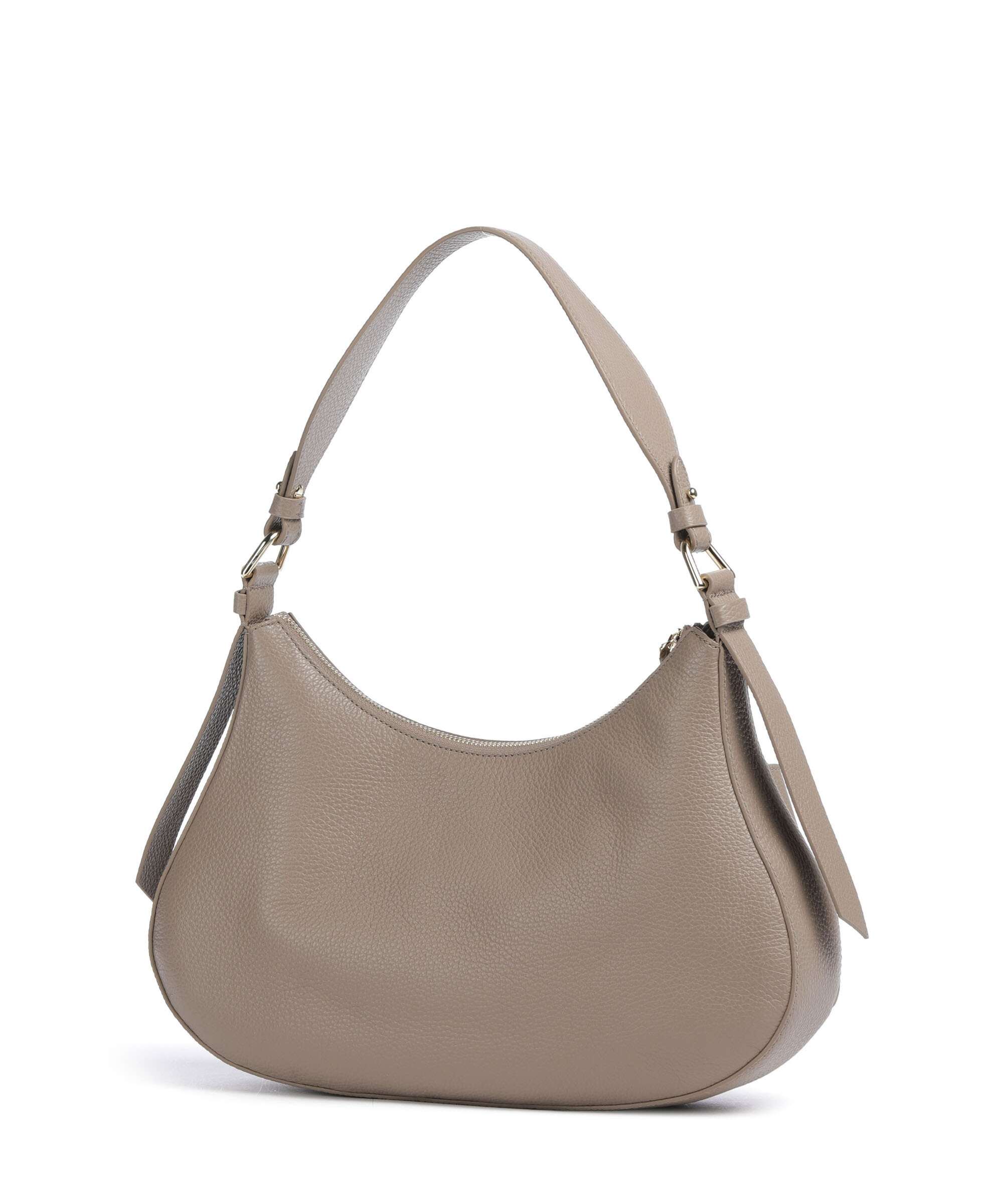 Coccinelle Mavery Pocket Hobo bag warm taupe