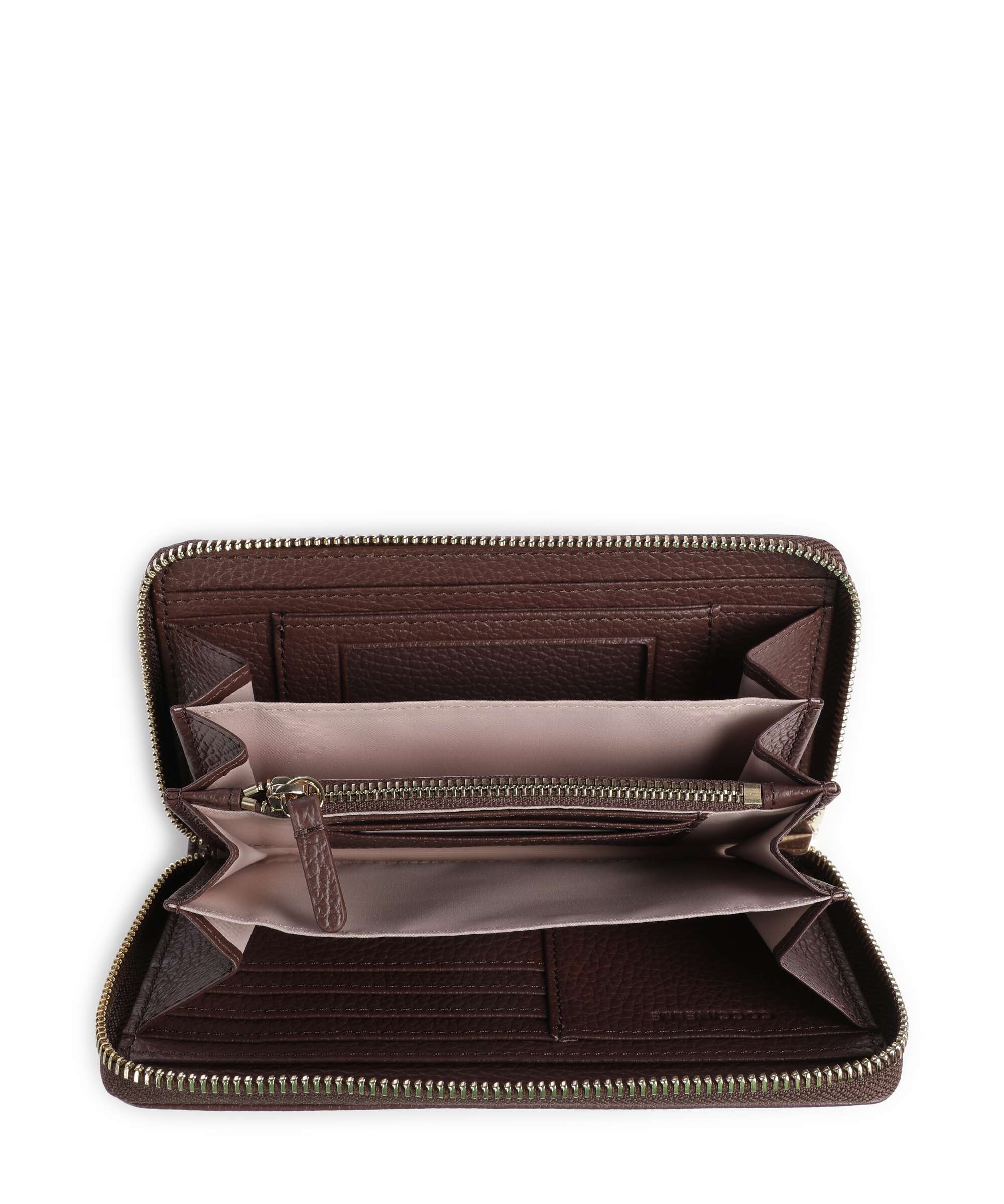 Coccinelle Metallic Soft Wallet berry