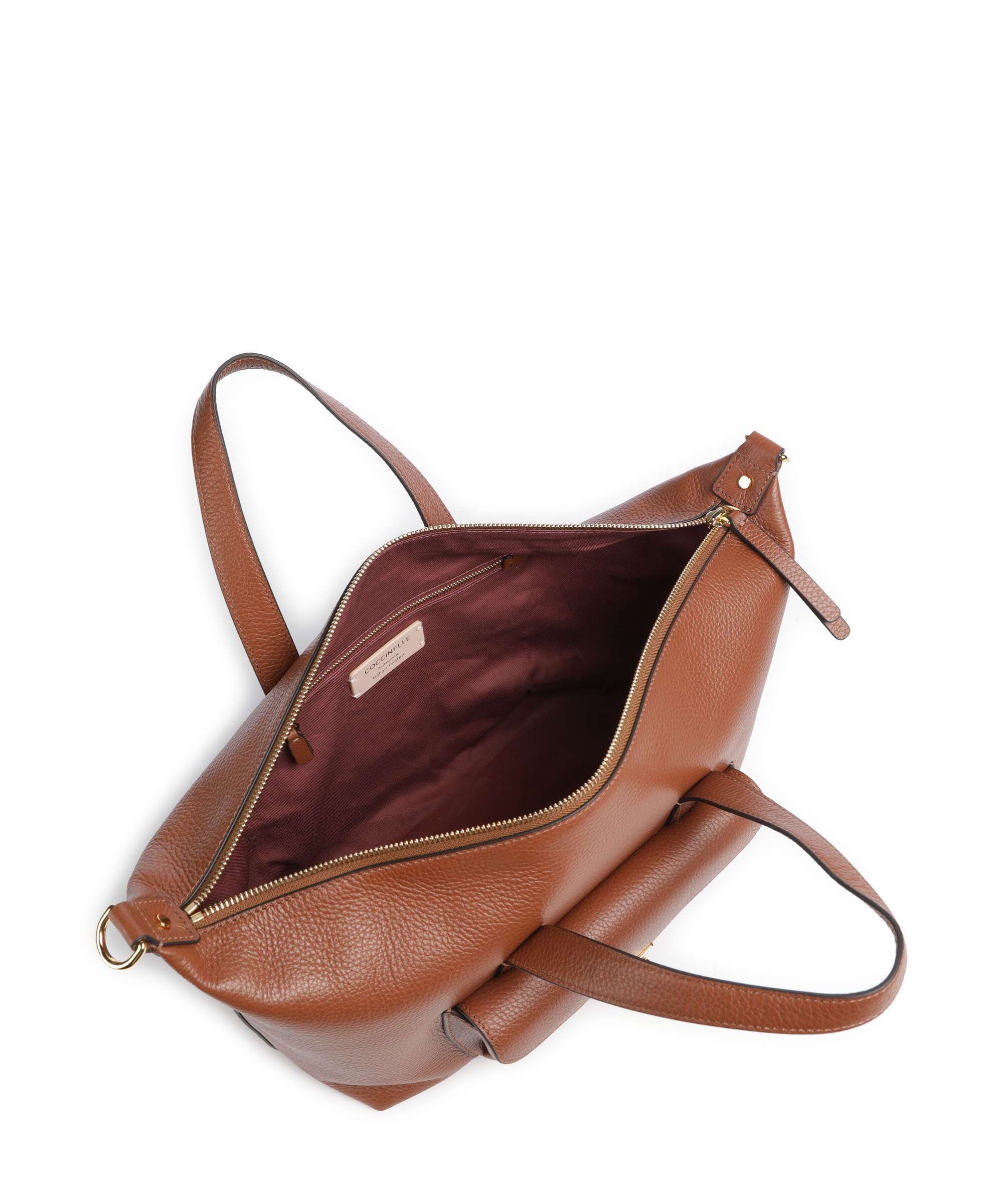 Coccinelle Beat Generation Handbag cognac