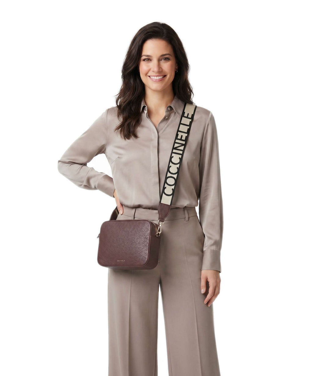 Coccinelle Tebe Crossbody bag berry