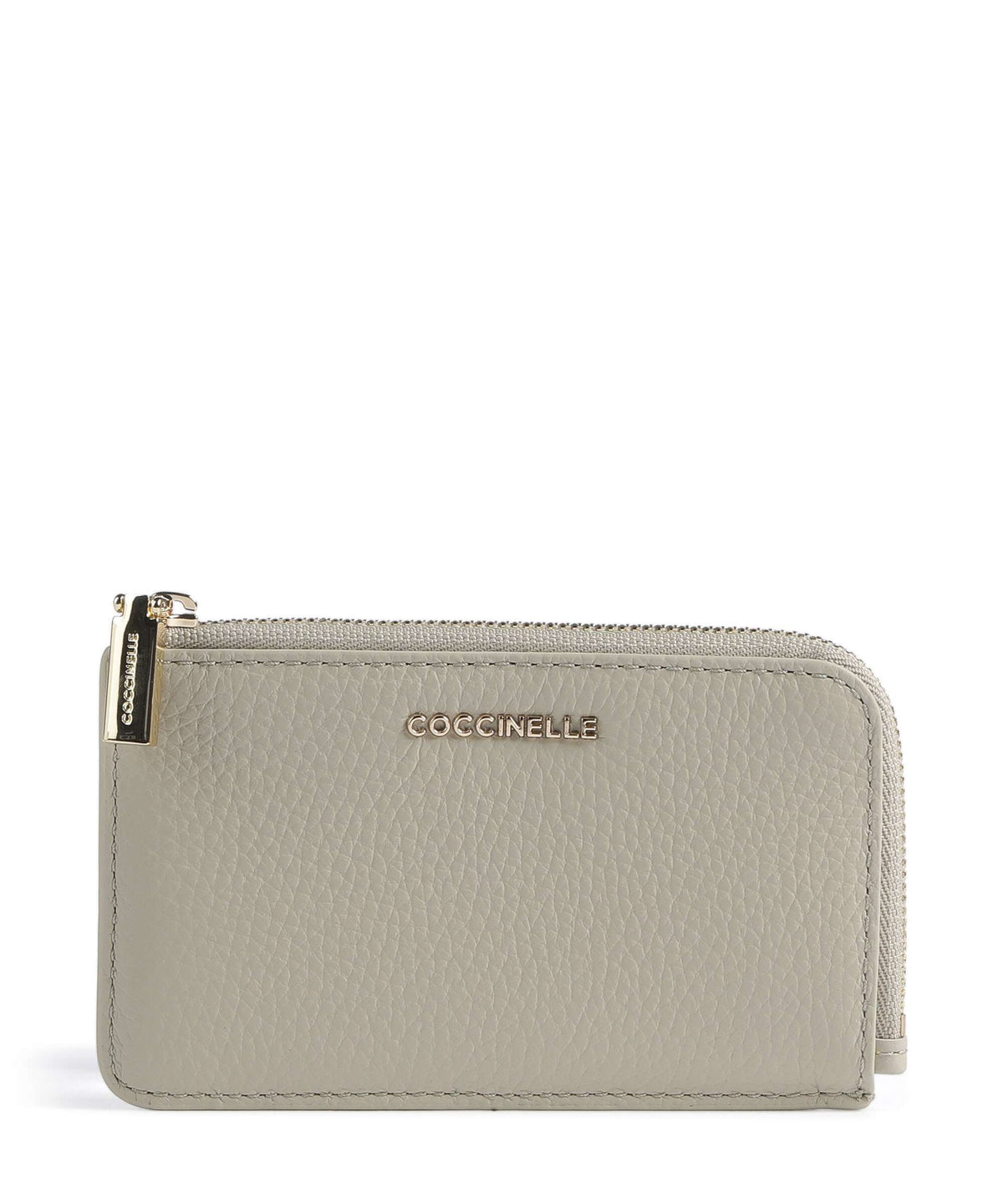Coccinelle Metallic Soft Credit card holder eucalipto