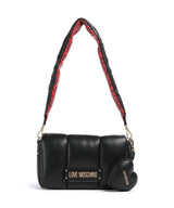 Love Moschino Puffy Axelremsväska black/red