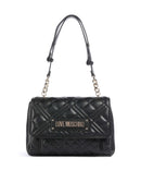 Love Moschino Quilted Axelremsväska black