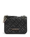 Love Moschino Quilted Axelremsväska black
