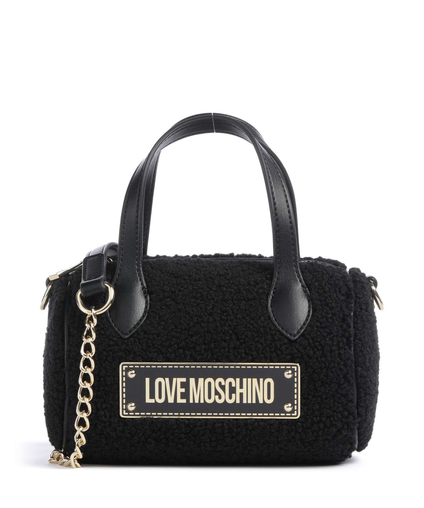 Love Moschino Poodle Handbag black