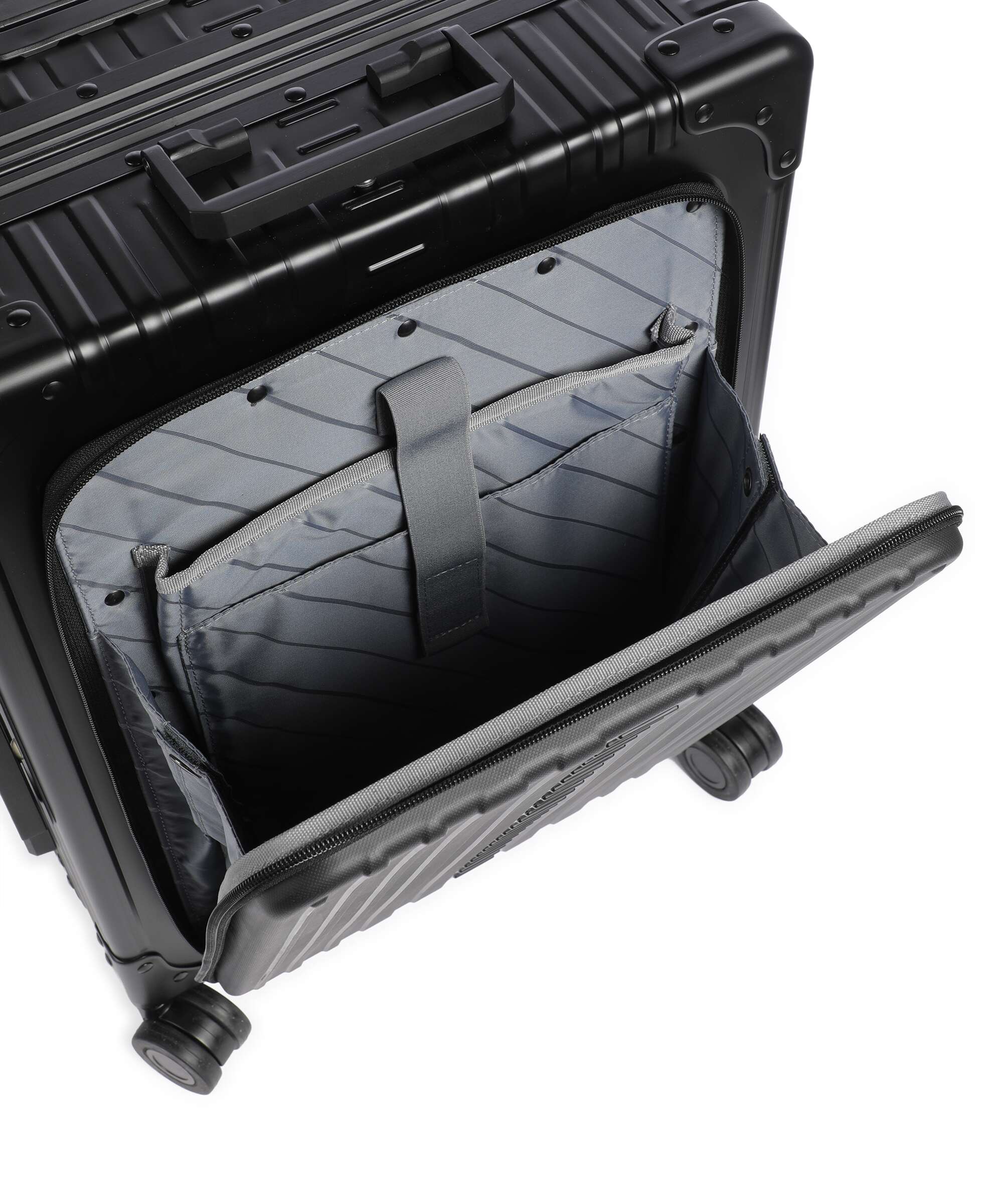 Aleon Classic 21 International front flap Spinner (4 wheels) onyx