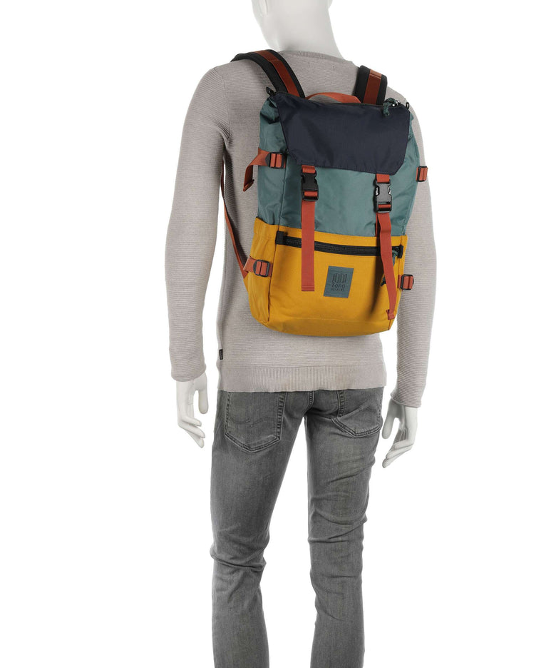 Topo Designs Rover Classic Backpack sea pine/mustard