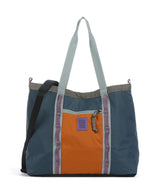 Topo Designs Mountain Utility Hobo väska pond blue/spice