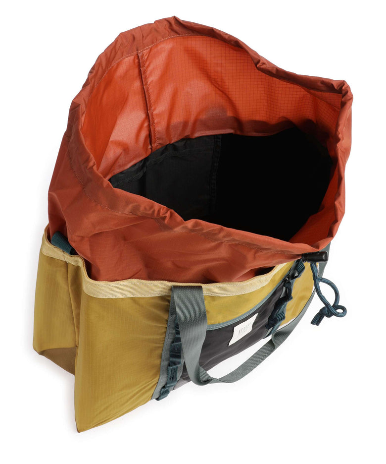 Topo Designs Mountain Utility Tote bag mustard/black