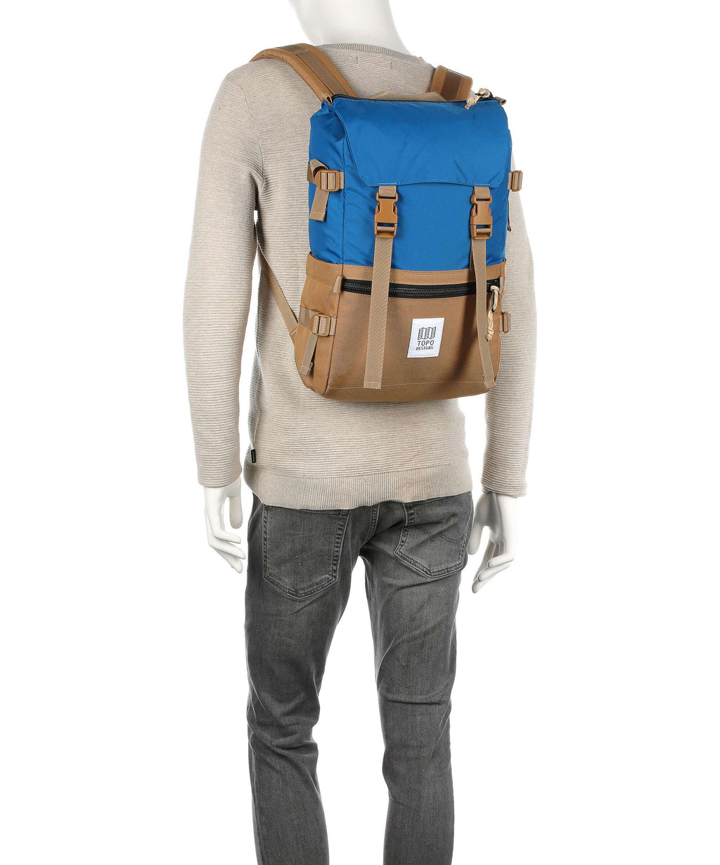 Topo Designs Rover Classic Backpack sage/pond blue