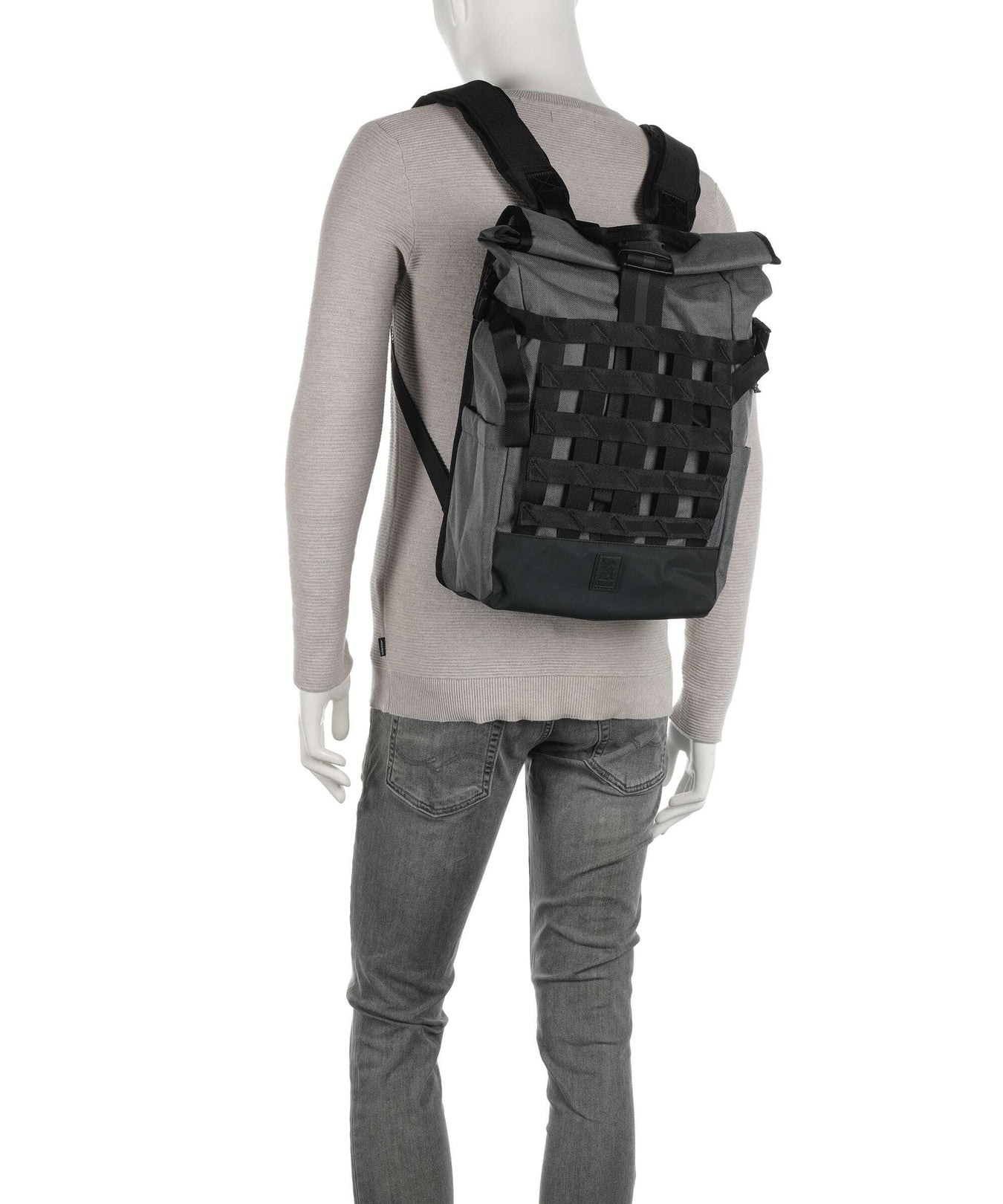 Chrome Barrage 18L Rolltop backpack red