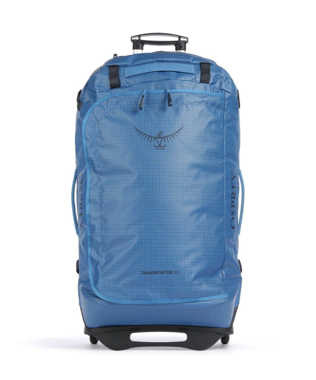 Osprey Transporter 90 Travel bag with wheels blue flame/scoria blue