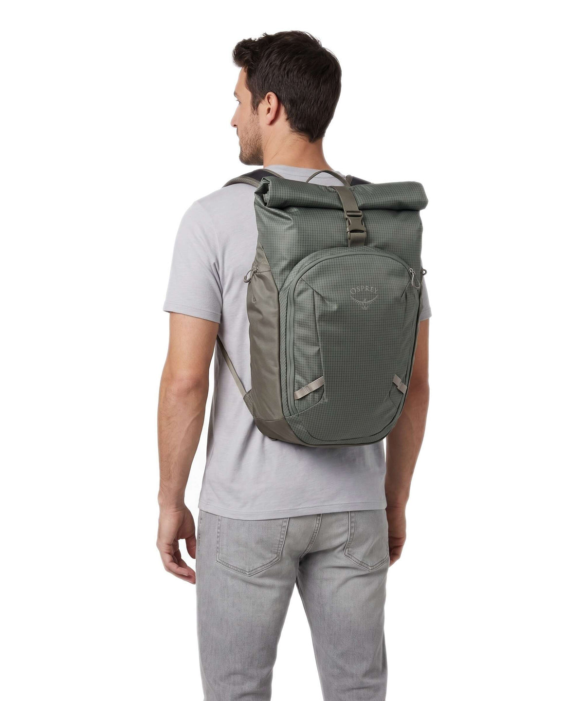Osprey Transporter Rolltop backpack pine leaf/earl grey