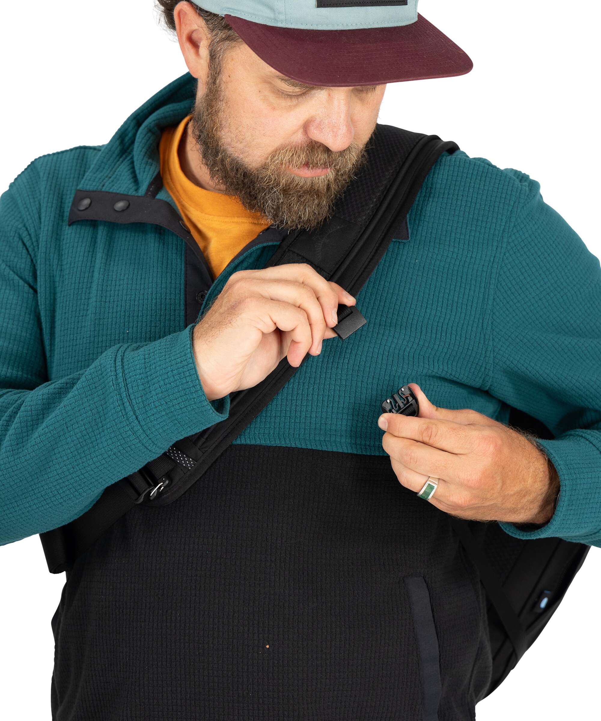 Osprey Metron 18 Messenger bag black anchor blue