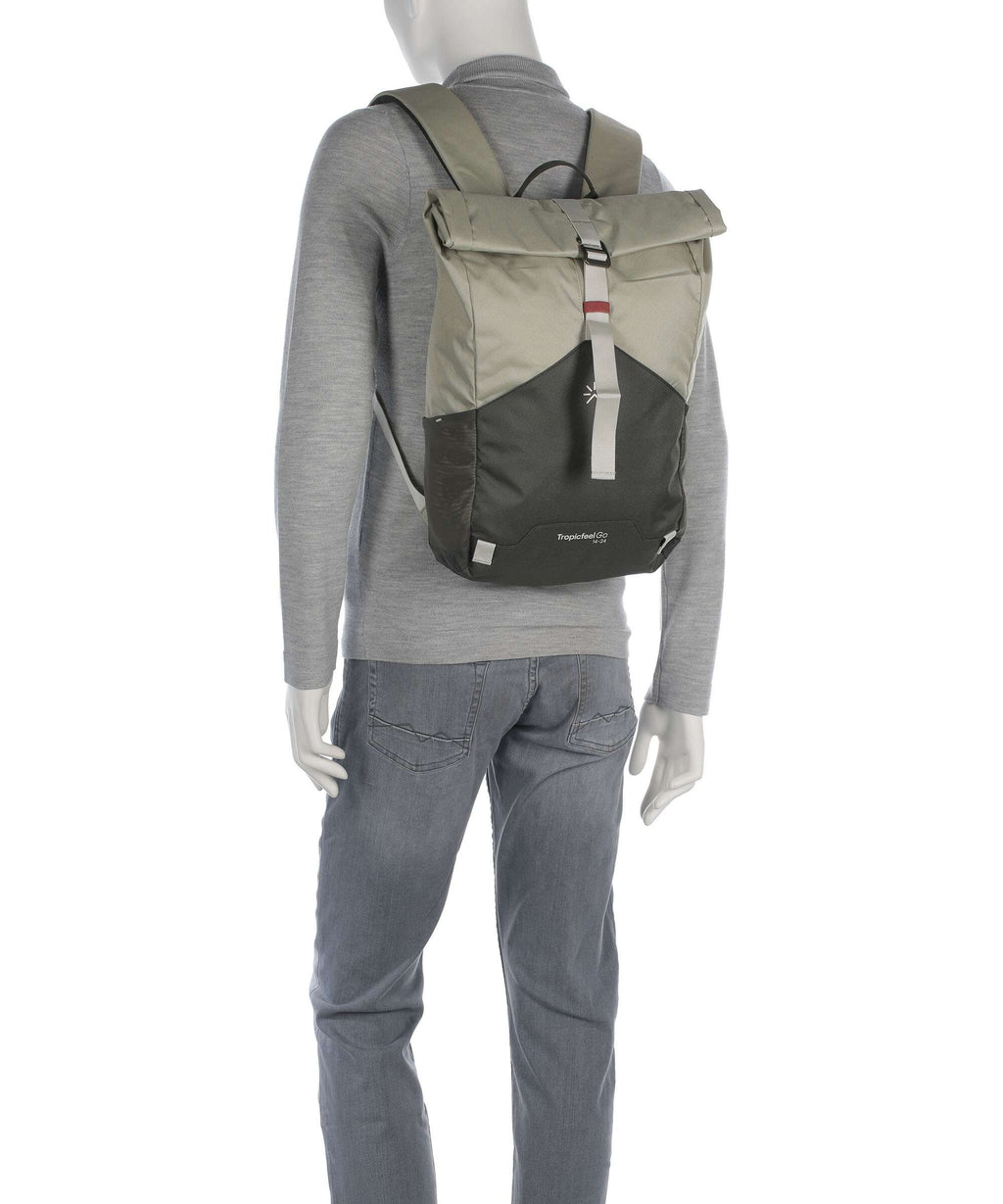 Tropicfeel Roll Go Rolltop backpack elm green