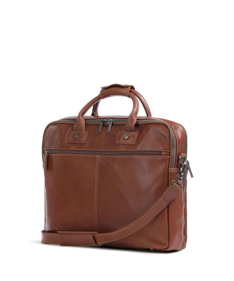 Castelijn & Beerens Firenze Briefcase light brown