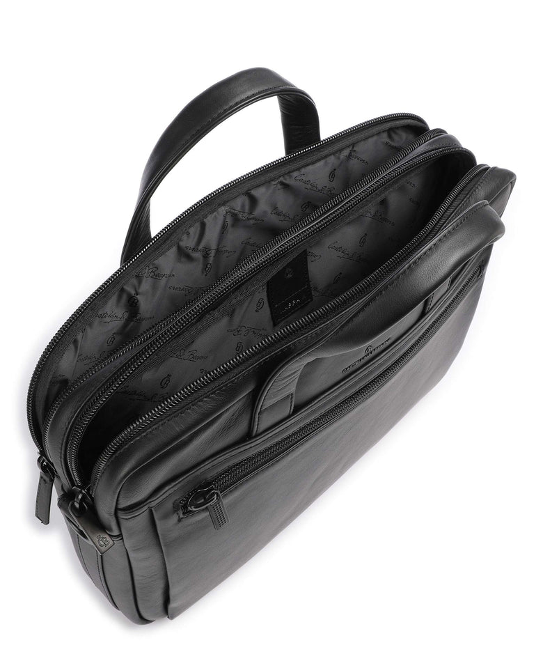 Castelijn & Beerens Nappa X Briefcase schwarz