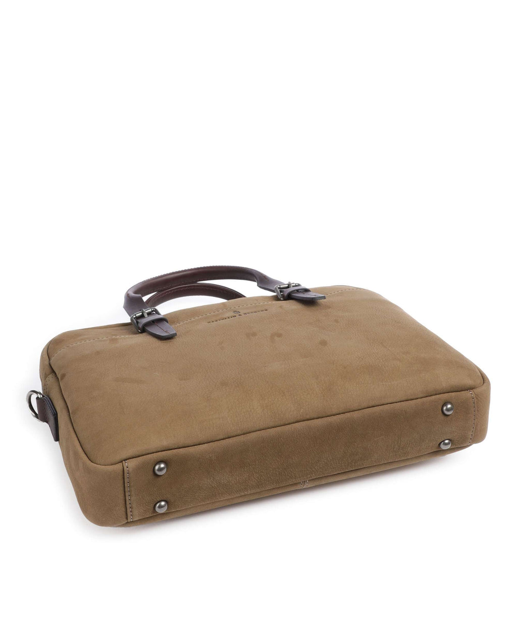 Castelijn & Beerens Veneto Briefcase taupe