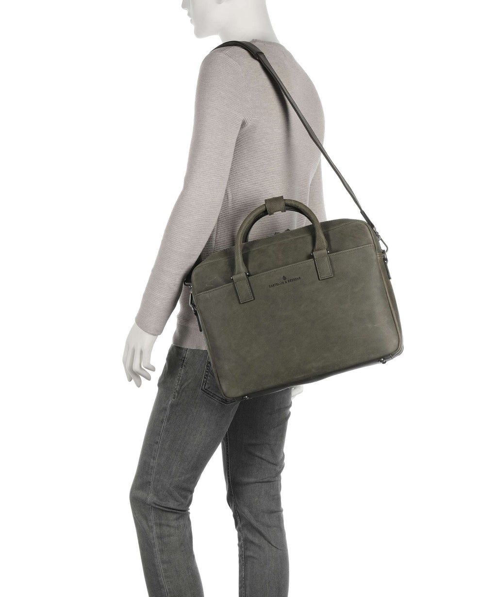 Castelijn & Beerens Carisma Briefcase dark military