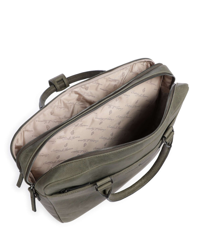 Castelijn & Beerens Carisma Briefcase dark military