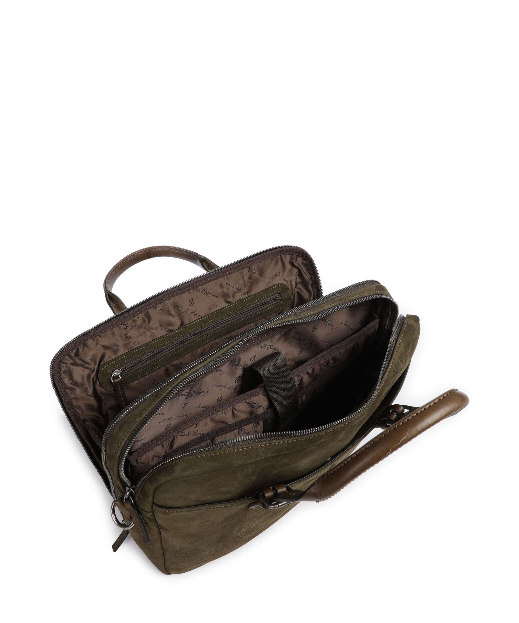 Castelijn & Beerens Briefcase dark military