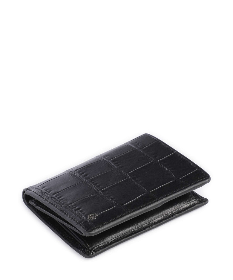 Castelijn & Beerens Croco Wallet black