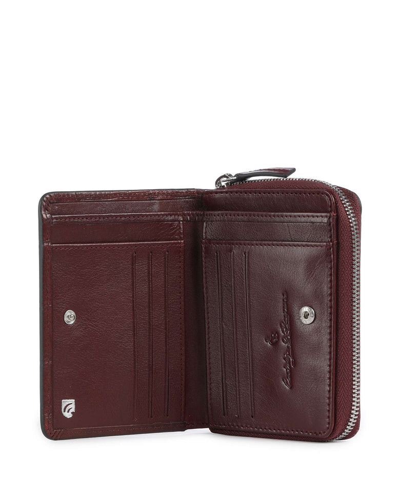 Castelijn & Beerens Croco Wallet red