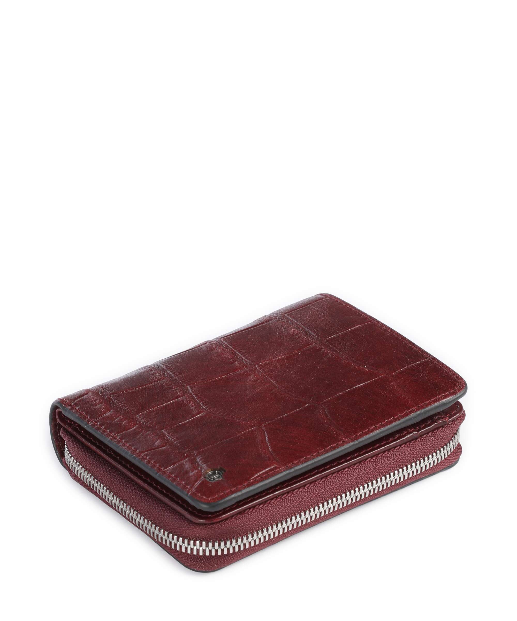Castelijn & Beerens Croco Wallet red