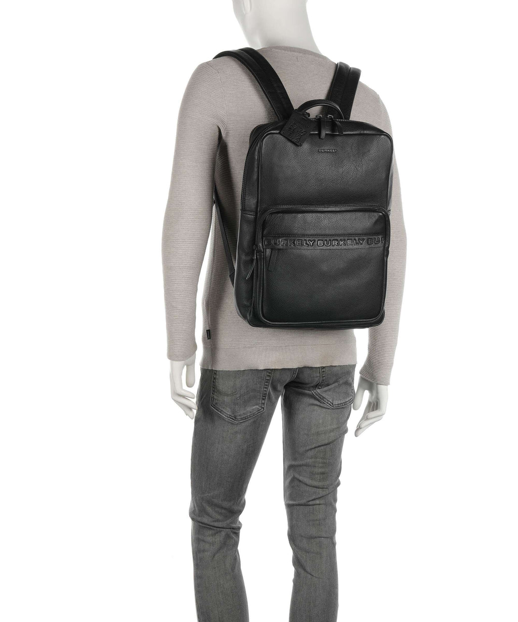 Burkely Minimal Mason Laptop backpack busy black