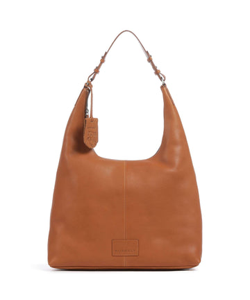 Burkely Soft Skylar Hobo väska cozy cognac