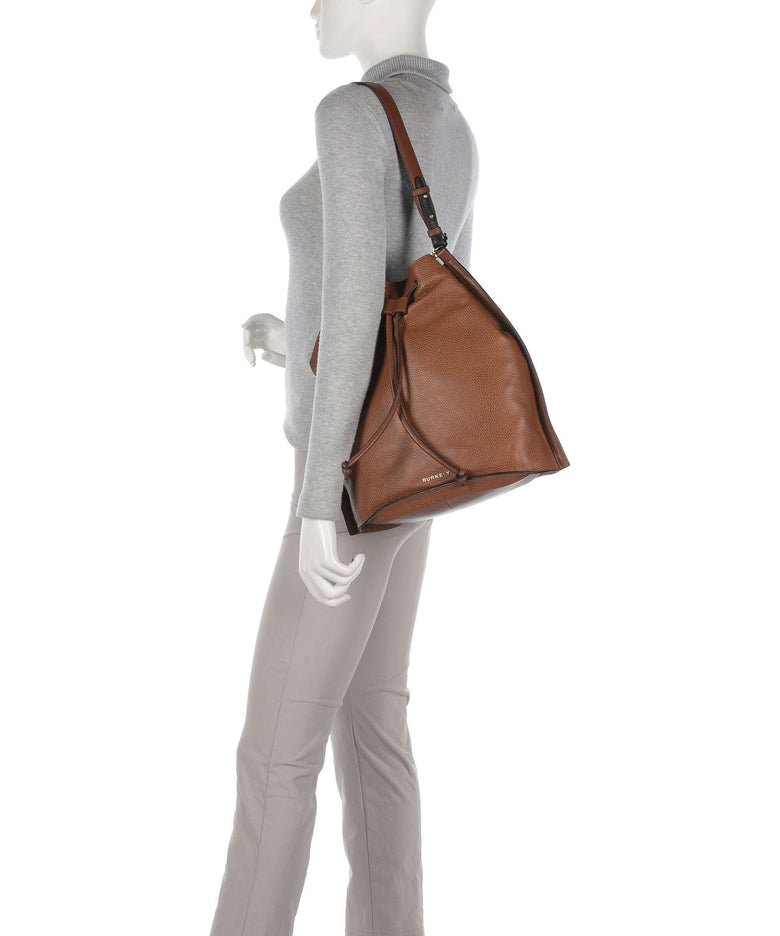 Burkely Keen Keira Backpack bag clever cognac