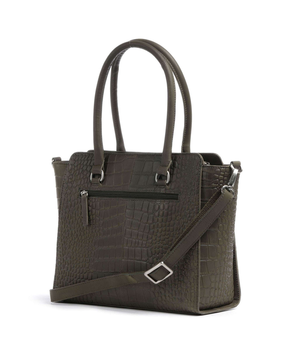 Burkely Cool Colbie Handbag forest green