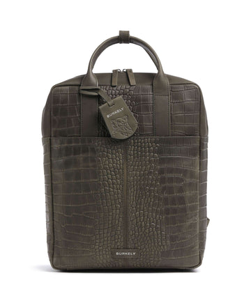 Burkely Cool Colbie Datorryggsäck forest green