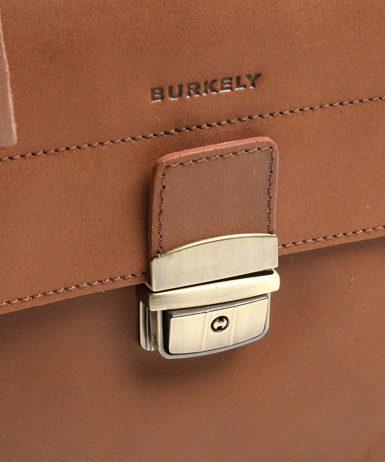 Burkely Vintage Scott Briefcase cognac
