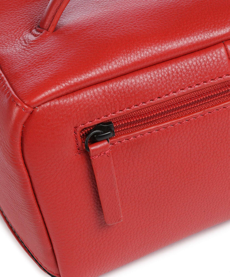 Burkely Minimal Mason Toiletry bag really red