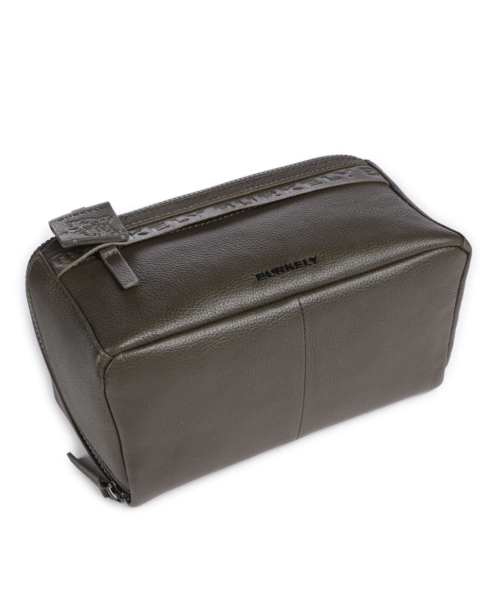 Burkely Minimal Mason Toiletry bag oliv